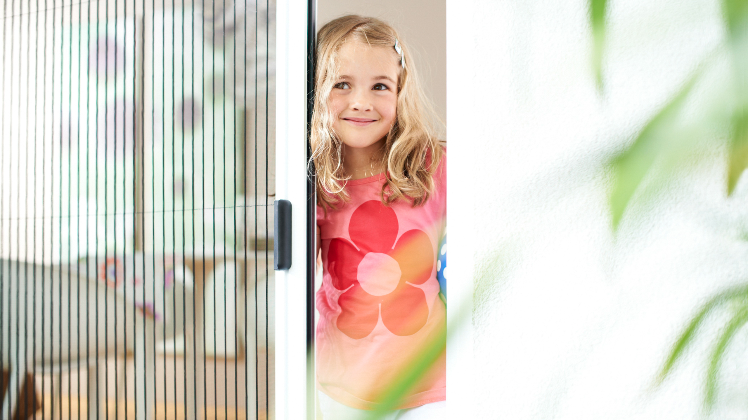 Insektenschutz-Plisse-Tür